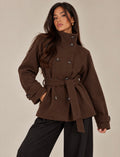 Lauren coat brown