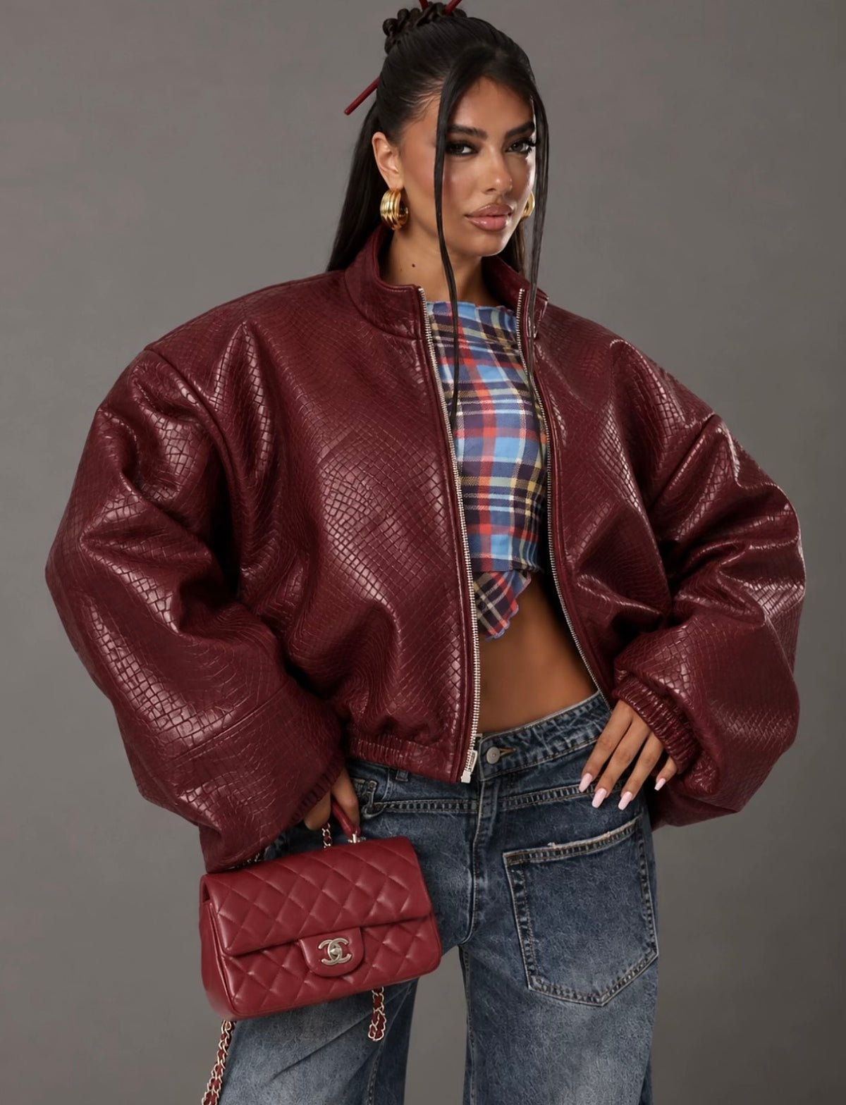 Nela jas oversized